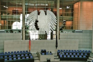 Der Bundestag im Reichstagsgebäude